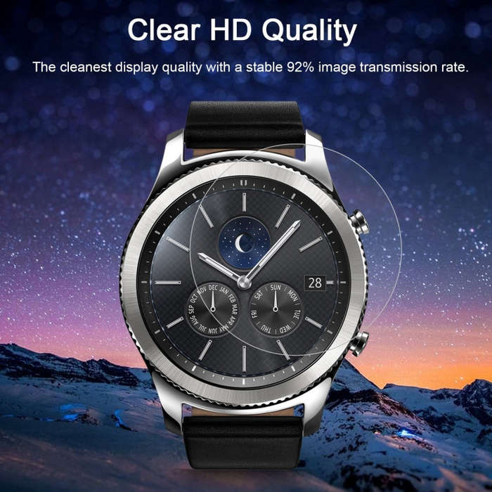 ENKAY Hat-Prince for Samsung Gear S3 Smart Watch 0.2mm 9H Surface Hardness 2.15D Explosion-proof ...