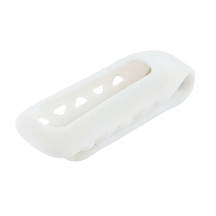 For Fitbit One Smart Watch Clip Style Silicone Case, Size: 6x2.2x1.5cm(White)