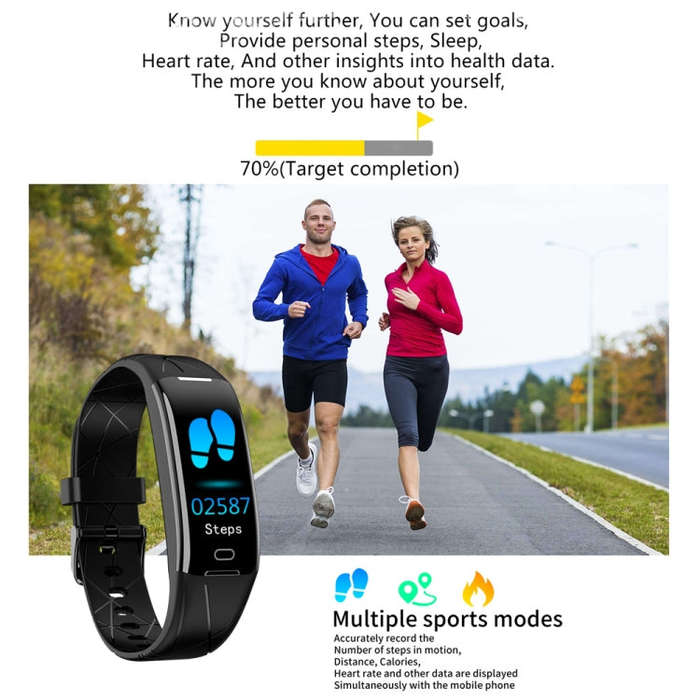 Z21 Plus 0.96 inch TFT LCD Color Screen Smart Bracelet IP68 Waterproof, Support Call Reminder/ He...