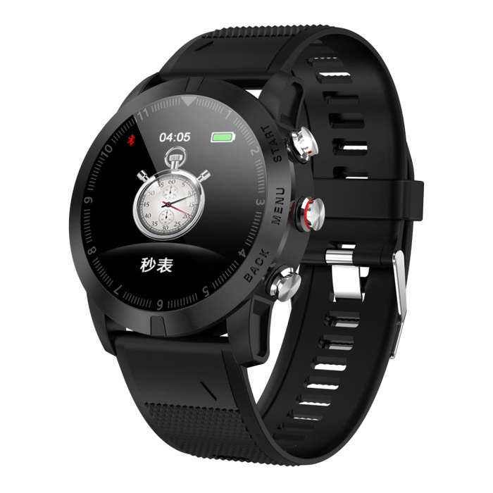 DTNO.1 S10 1.3 inches TFT Color Screen Smart Bracelet IP68 Waterproof, Silicone Watchband, Suppor...