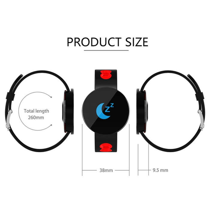 Z8 0.96 inches TFT Color Screen Smart Bracelet IP67 Waterproof, Silicone Watchband, Support Call ...