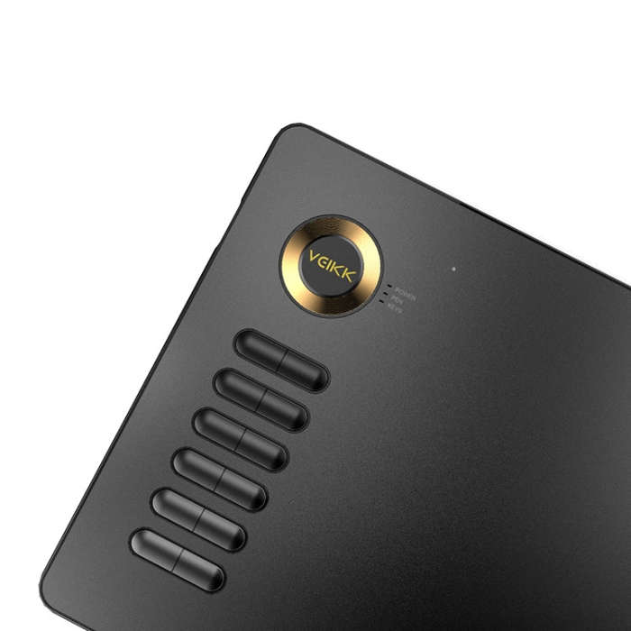 VEIKK A15 10x6 inch 5080 LPI Smart Touch Electronic Graphic Tablet, with Type-C Interface(Gold)