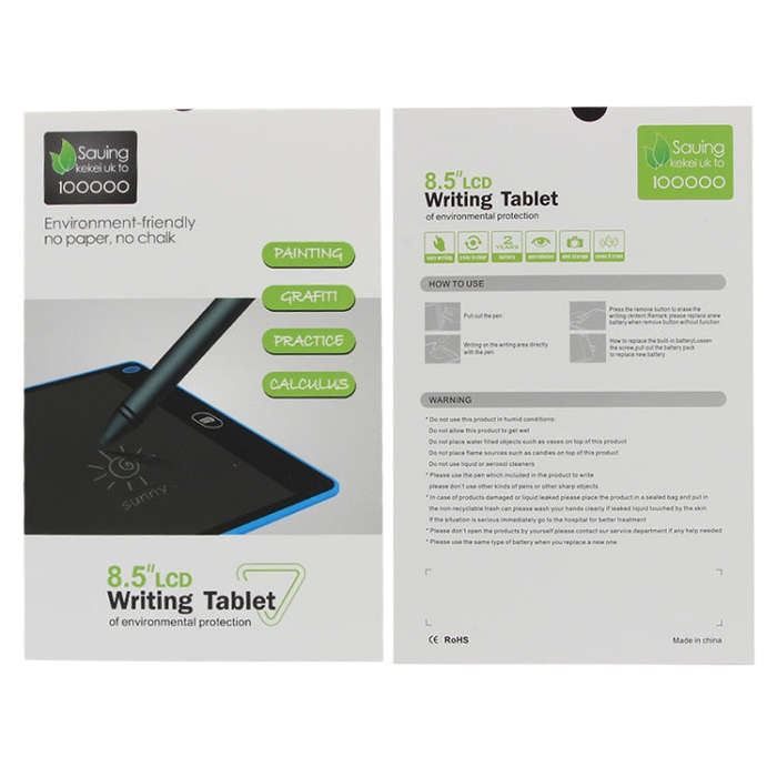 Portable 8.5 inch LCD Writing Tablet Drawing Graffiti Electronic Handwriting Pad Message Graphics...