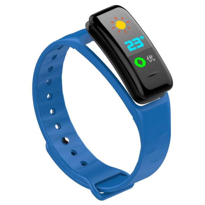 CHIGU C1Plus Fitness Tracker 0.96 inch IPS Screen Smartband Bracelet, IP67 Waterproof, Support Sp...