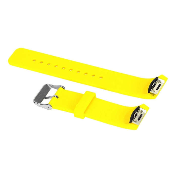 Solid Color Watch Band for Galaxy Gear S2 R720(Yellow)