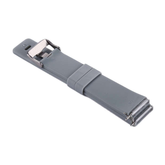 For Fitbit Versa / Versa 2 Simple Fashion Silicone Watch Band(Grey)