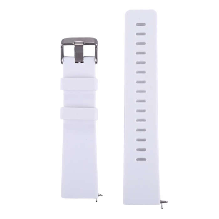 For Fitbit Versa / Versa 2 Simple Fashion Silicone Watch Band(White)