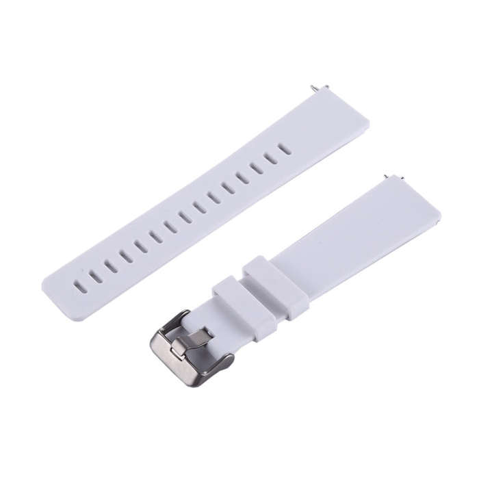 For Fitbit Versa / Versa 2 Simple Fashion Silicone Watch Band(White)