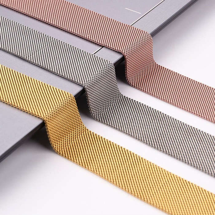 Milanese Loop Magnetic Stainless Steel Watch Band for Apple Watch Ultra 49mm&Watch Ultra 2 49mm /...