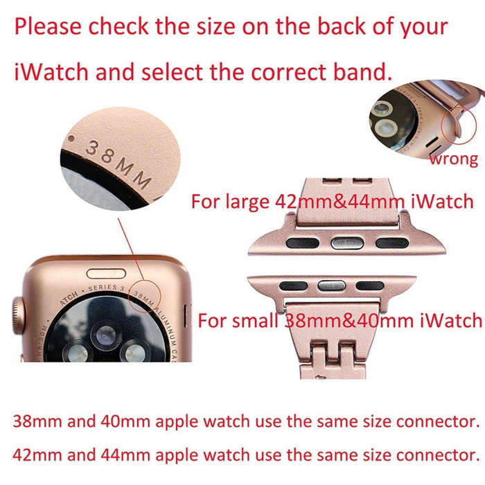 Colorful Diamond Stainless Steel Watch Band for Apple Watch Ultra 49mm&Watch Ultra 2 49mm / Serie...