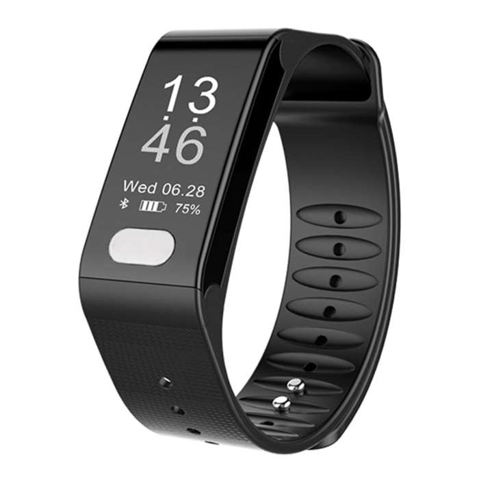 TLW T6 Fitness Tracker 0.96 inch OLED Display Wristband Smart Bracelet, Support Sports Mode / ECG...