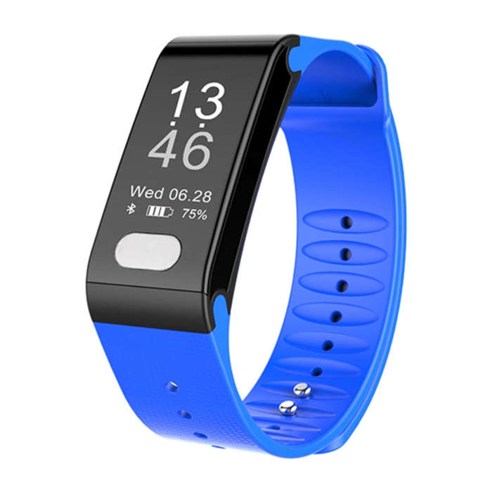 TLW T6 Fitness Tracker 0.96 inch OLED Display Wristband Smart Bracelet, Support Sports Mode / ECG...