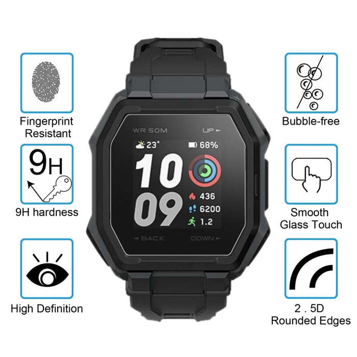 For Huami Amazfit Ares 0.26mm 2.5D 9H Tempered Glass Film Screen Protector