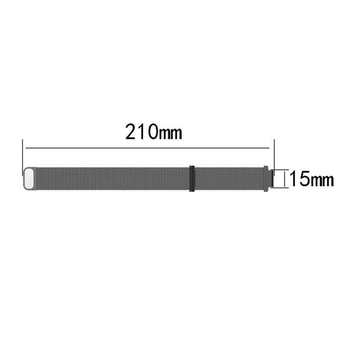 Milanese Watch Band for Garmin Forerunner 235 22cm(Gold)