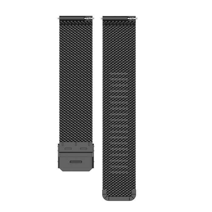 22mm Metal Mesh Wrist Strap Watch Band for Fossil Hybrid Smartwatch HR, Male Gen 4 Explorist HR, ...