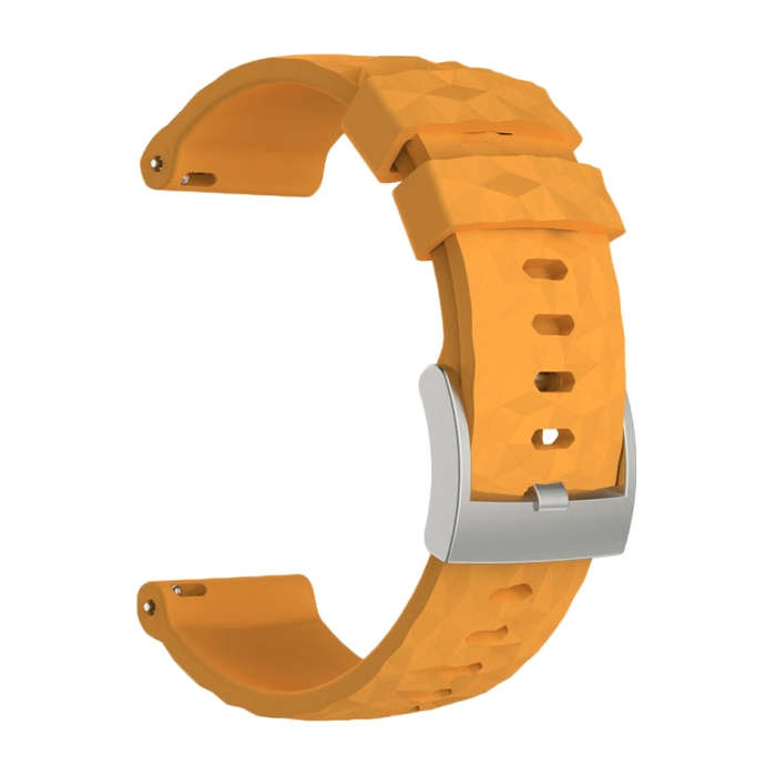 Silicone  Watch Band for SUUNTO Sport Baro(Yellow)