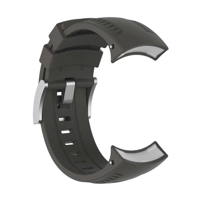 Silicone  Watch Band for SUUNTO 9(Grey)