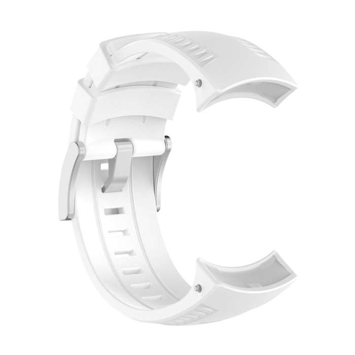 Silicone  Watch Band for SUUNTO 9(White)