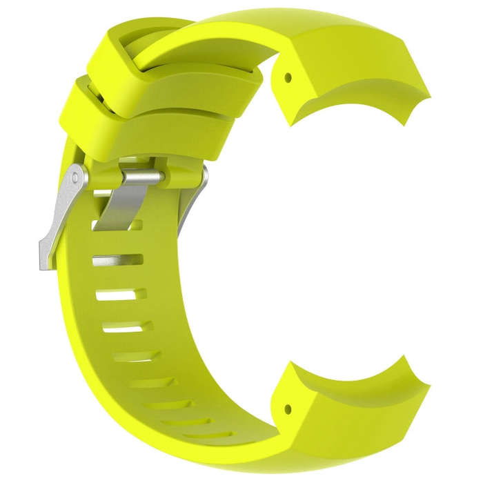 Silicone  Watch Band for SUUNTO Core ALU Black(Cyan)