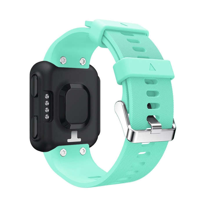 Silicone Sport Watch Band for Garmin Forerunner 35(Mint Green)