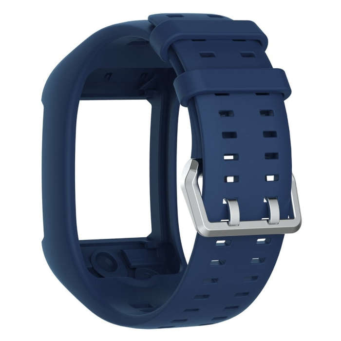 Silicone Sport Watch Band for POLAR M600(Dark Blue)