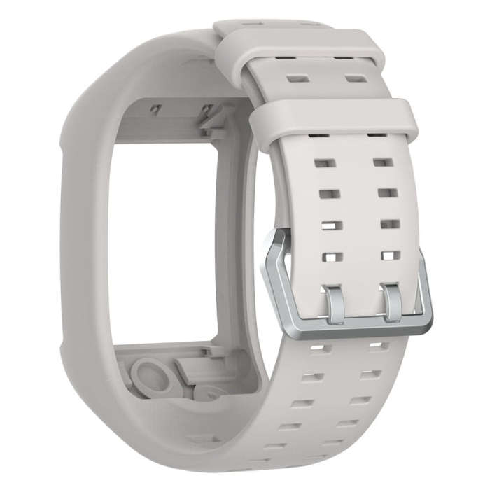 Silicone Sport Watch Band for POLAR M600(Light Grey)