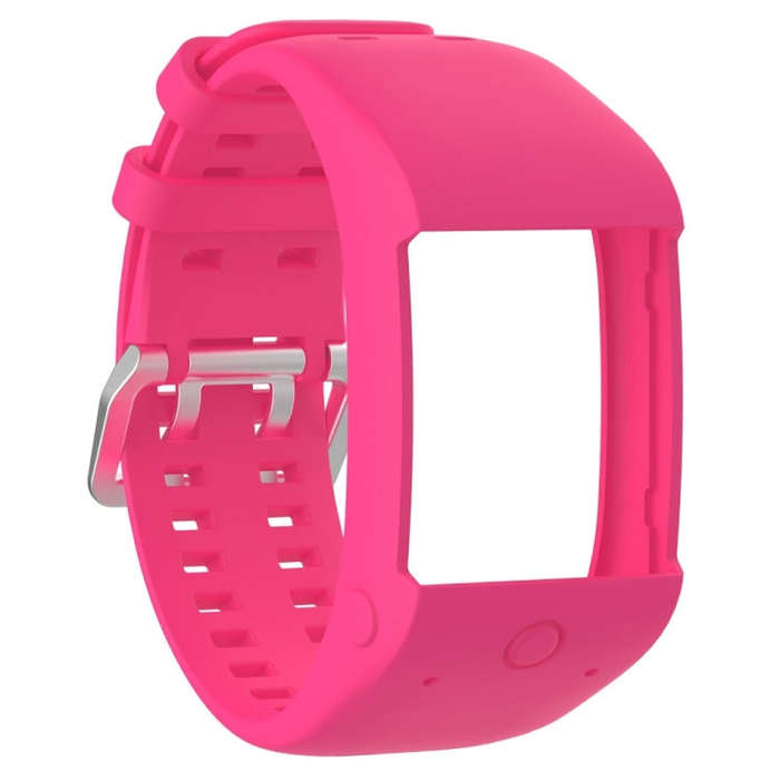 Silicone Sport Watch Band for POLAR M600(Rose Red)