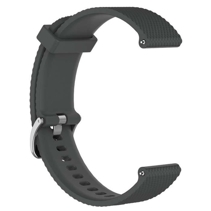 Smart Watch Silicone Watch Band for POLAR Vantage M 22cm(Grey)