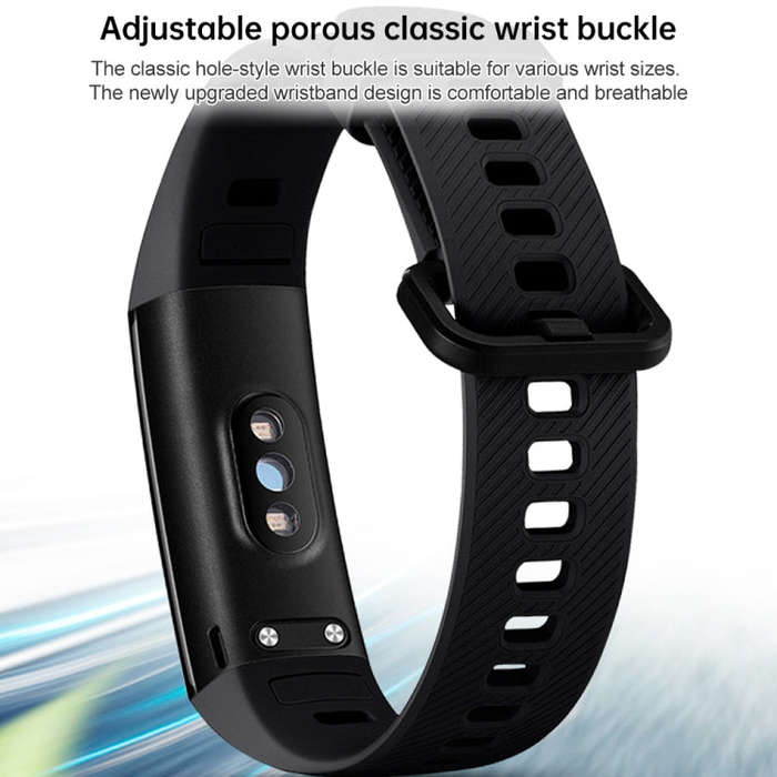 Smart Watch Silicone Watch Band for Huawei Honor Band 4 / Band 5(Blue)