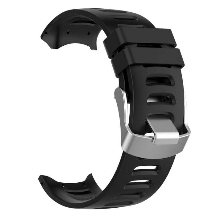 Smart Watch Silicone Watch Band for Garmin Forerunner 610(Black)