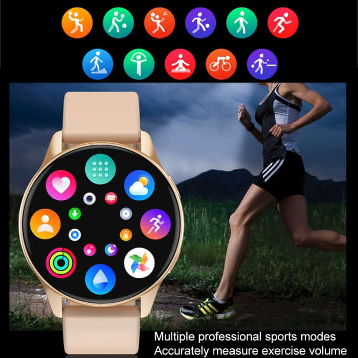 Lokmat T2 Pro 1.28 inch IPS Touch Screen Waterproof Smart Watch, Support Heart Rate / Blood Press...