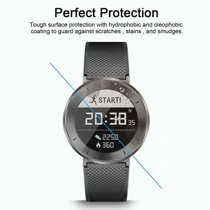 2 PCS ENKAY Hat-Prince for Huawei Honor S1 Smart Watch 0.2mm 9H Surface Hardness 2.15D Explosion-...