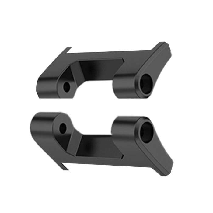 For Amazfit T-Rex / T-Rex Pro / Ares 1 Pair 22mm Metal Watch Band Connector(Black)