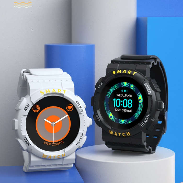 Z19 1.54 inch Color Round Screen Sport Smart Watch, Support Pedometer Heart Rate Sleep Monitoring...
