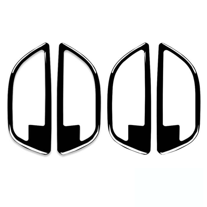 For BMW 5 Series F10 2011-2017 4pcs Car Door Handle Frame Decorative Sticker,Left and Right Drive...