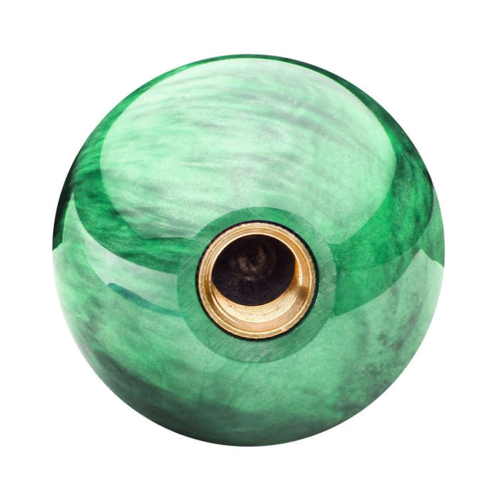 Car Modified Marble Star Gear Head Shifter Cover with Adapter (Green)