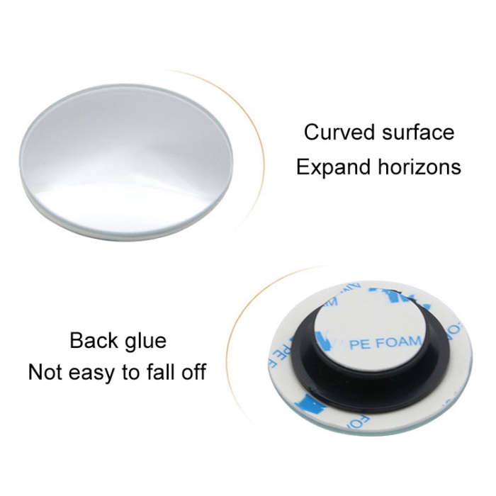 DM-075 Car Borderless Reversing Auxiliary Blind Spot Mirror
