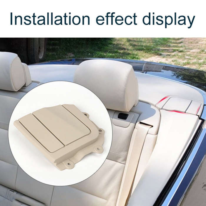 For BMW 3 Series E93 Left Driving Car Convertible Rear Platform Left Hinge Cover Folding Cover 54...