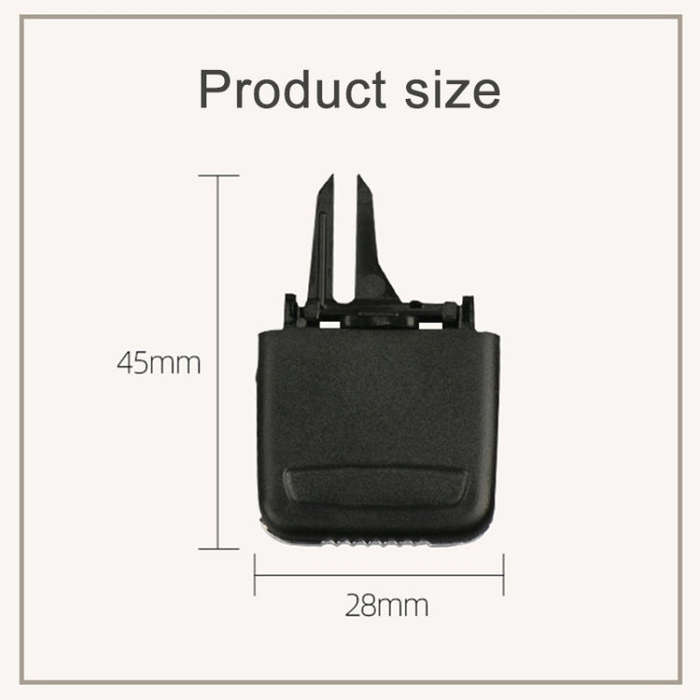 For Porsche Cayenne 2010-2016 Left Driving Car Air Conditioning Air Outlet Paddle 7P5 819 727