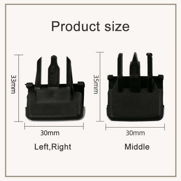 For Toyota Corolla Left-hand Drive Car Middle Air Conditioning Air Outlet Paddle