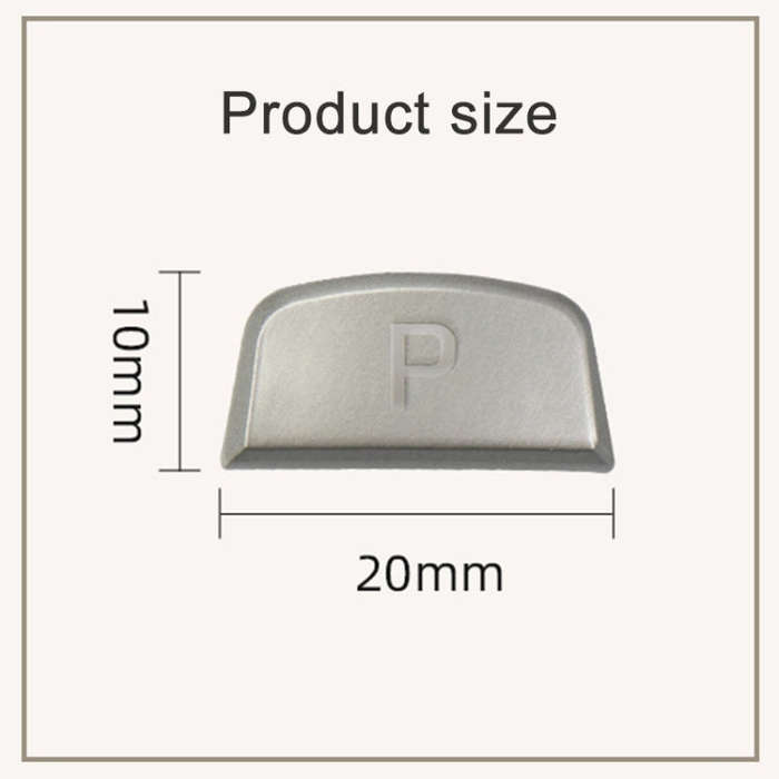 P Key Gear Lever Handball Switch Shift Button for Land Rover Range Rover Jaguar F-TYPE, Left Driv...
