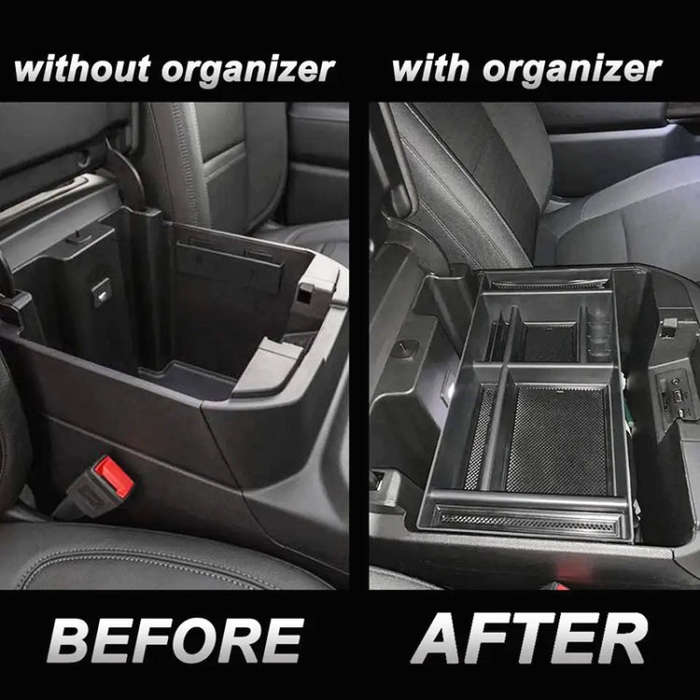 For Chevrolet Silverado GMC 2019-2020 Car Central Armrest Box Storage Box, Style: Type B