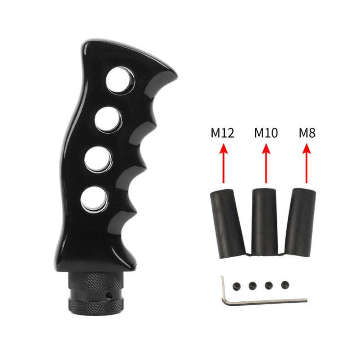 Universal Vehicle Knife-shaped Modified Gear Shift Knob (Black)