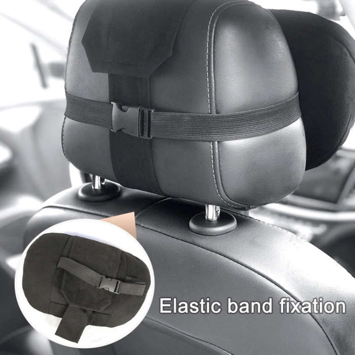 For Mercedes-Benz S-Class / Maybach Car Seat Headrest Pillow Neck Pillow (Black)