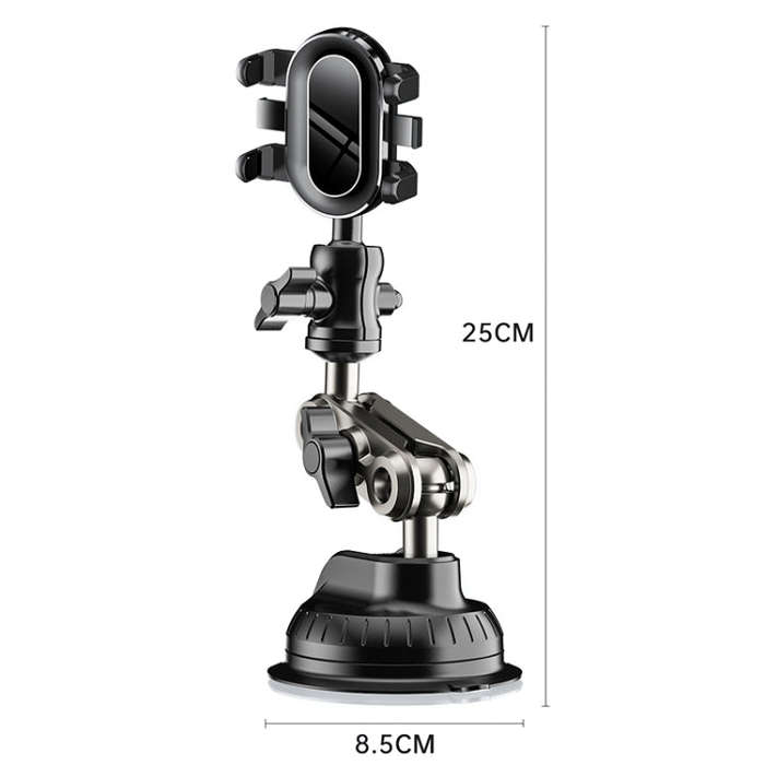 Car Universal Overhead Camera Suction Cup Phone Holder, Short Style