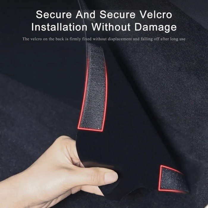 For Tesla Model Y 2pcs / Set Car Center Console Side Anti-Kick Pad