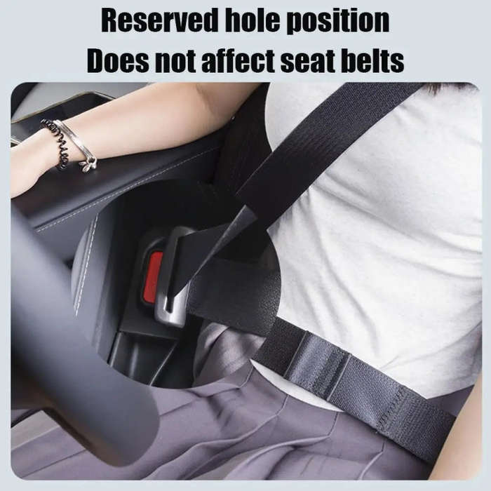 For Tesla Model 3 / Y 2pcs / Set Car Seat Gap Storage Box (Black)