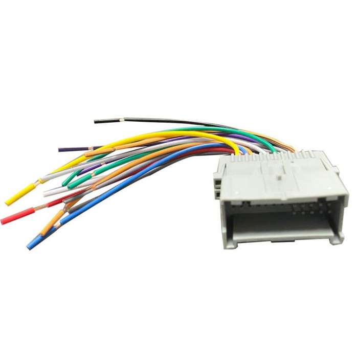 Car Stereo Radio Wiring Pigtail Harness for Chevrolet / Chrysler / GMC / Buick,  GMC Power Cable ...