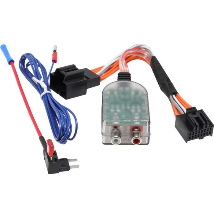 Radio Subwoofer Amplifier Connector Plug-and-Play Amplifier Integration Harness for Chevrolet / G...