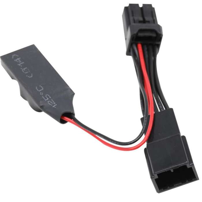 Dash Cam Rearview Mirror USB Power Adapter Cable for Nissan / Subaru / Infiniti (Black)